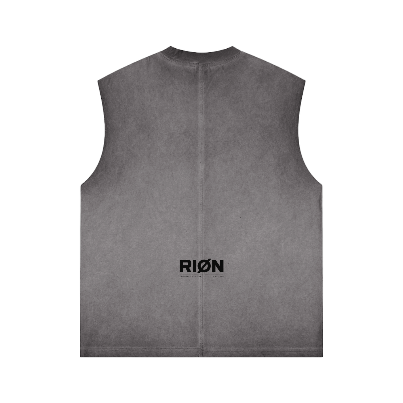 RIØN Reverse Wash — Tank Top — immagine prodotto su sfondo trasparente