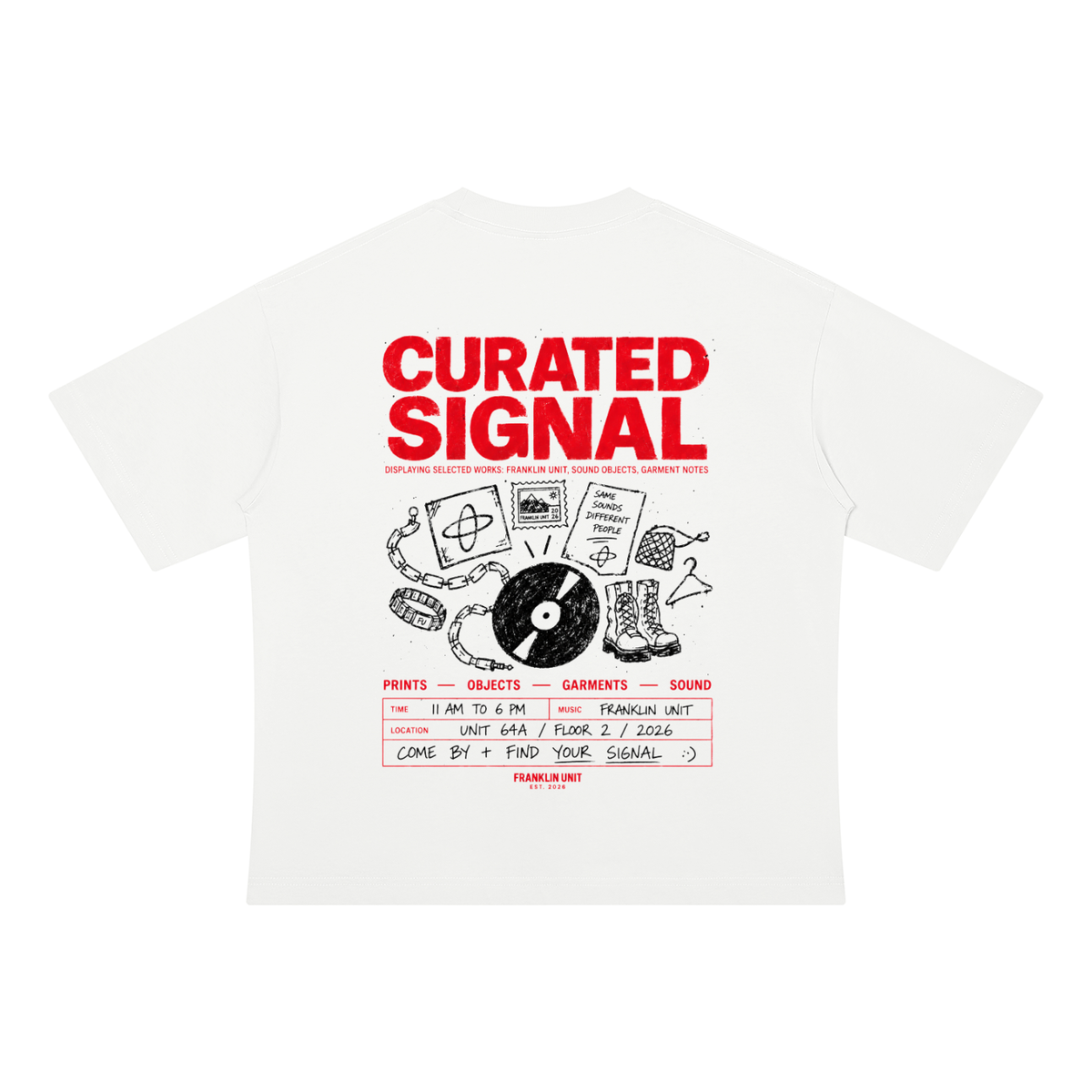 CURATED SIGNAL TEE