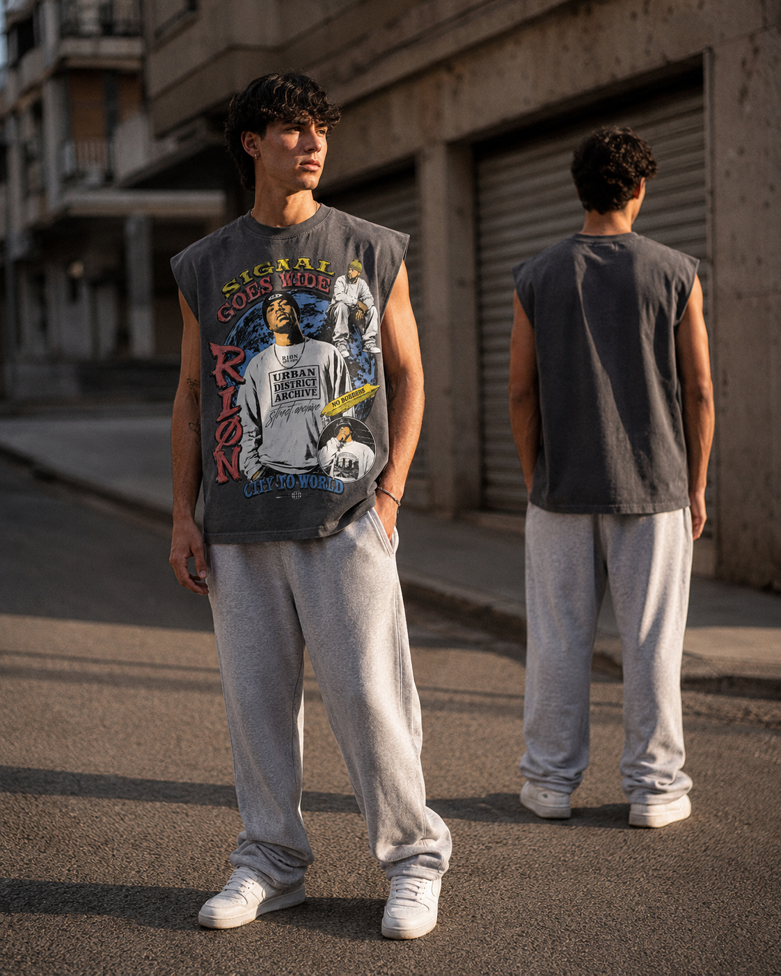 RIØN Reverse Wash — Tank Top