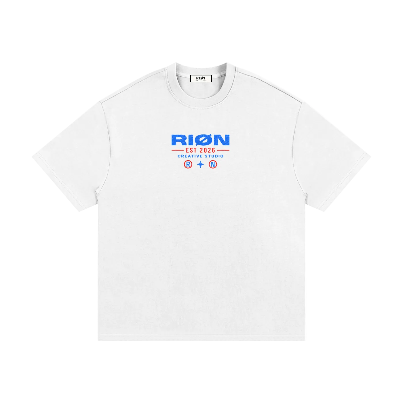 RIØN Heavy Core 01 — Essential Heavyweight Cotton T-Shirt