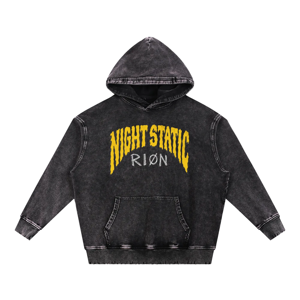 RIØN Snow Frayed — Hoodie