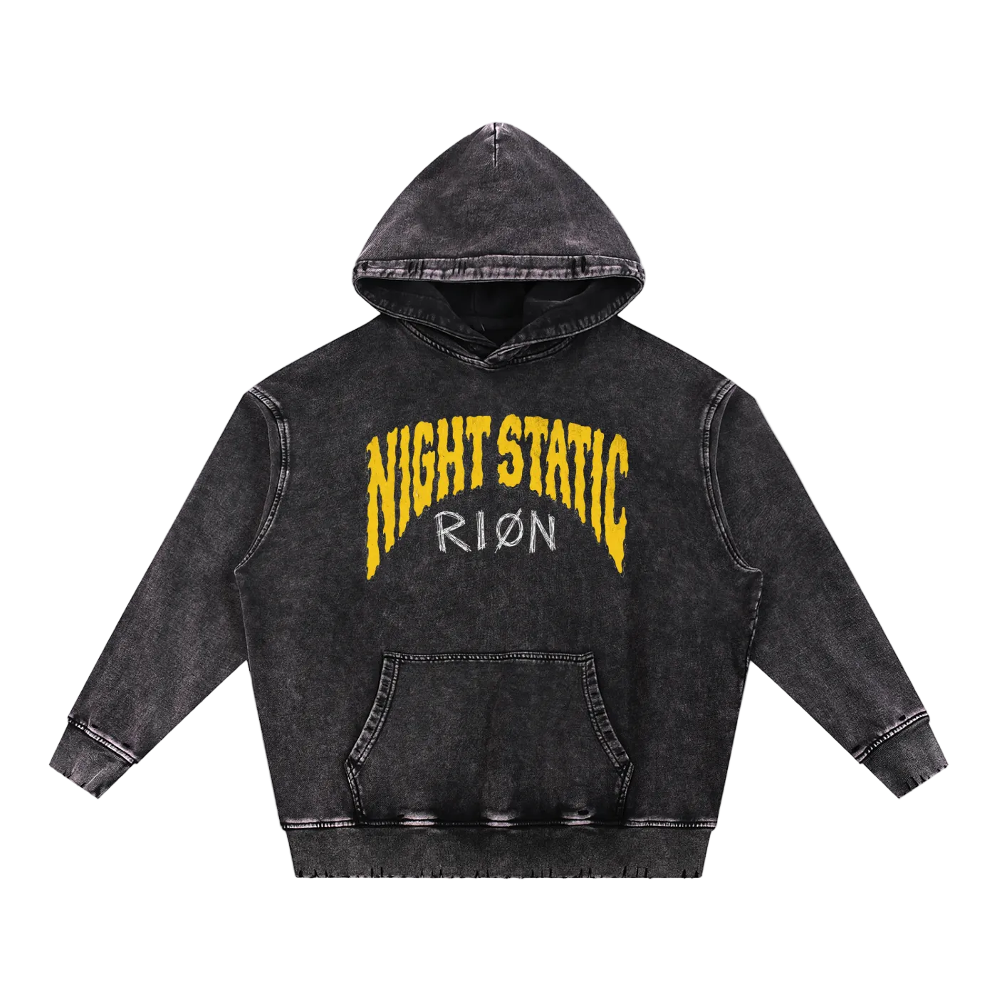RIØN Snow Frayed — Hoodie