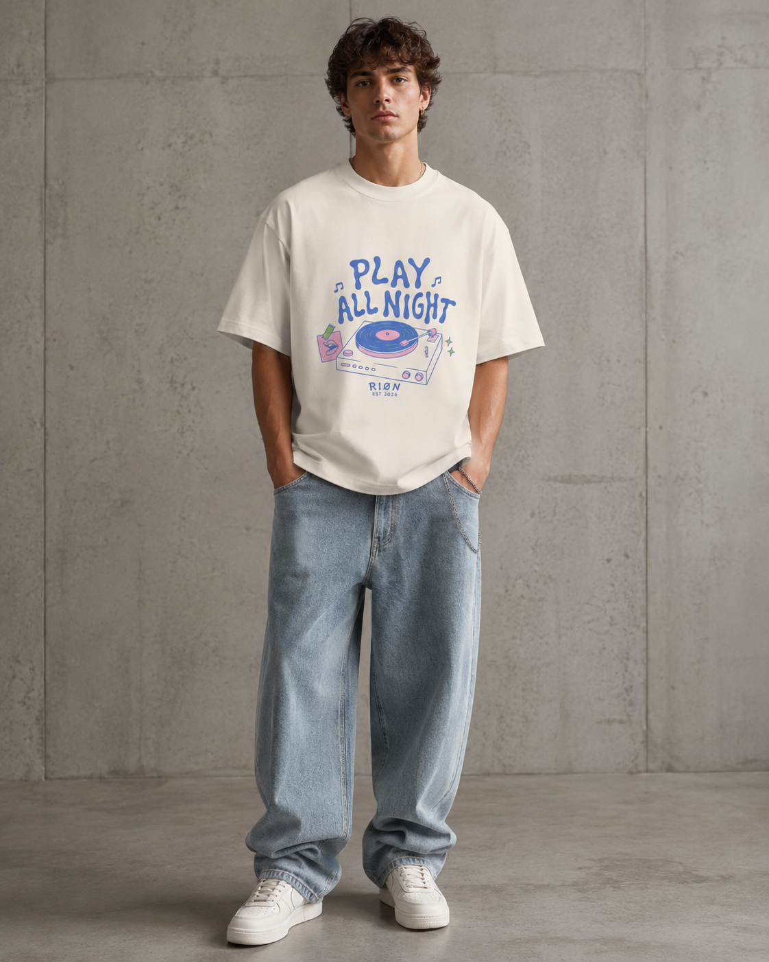 RIØN Replay Record Tee