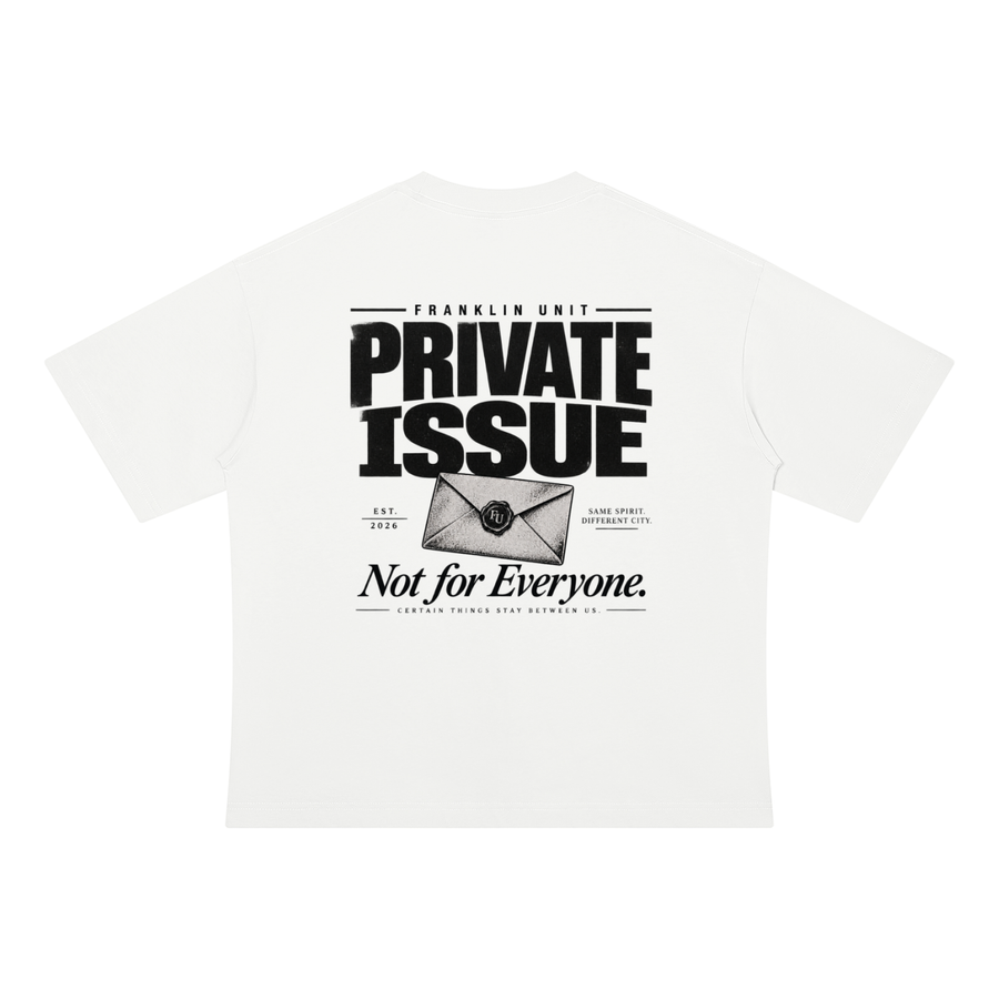 PRIVATE ISSUE TEE