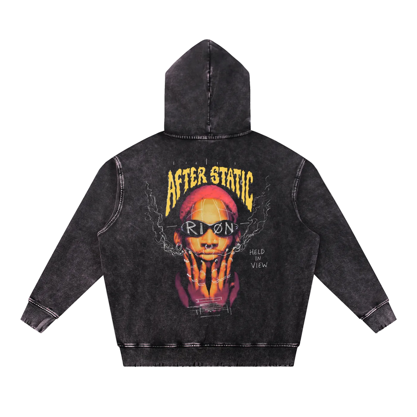 RIØN Snow Frayed — Hoodie