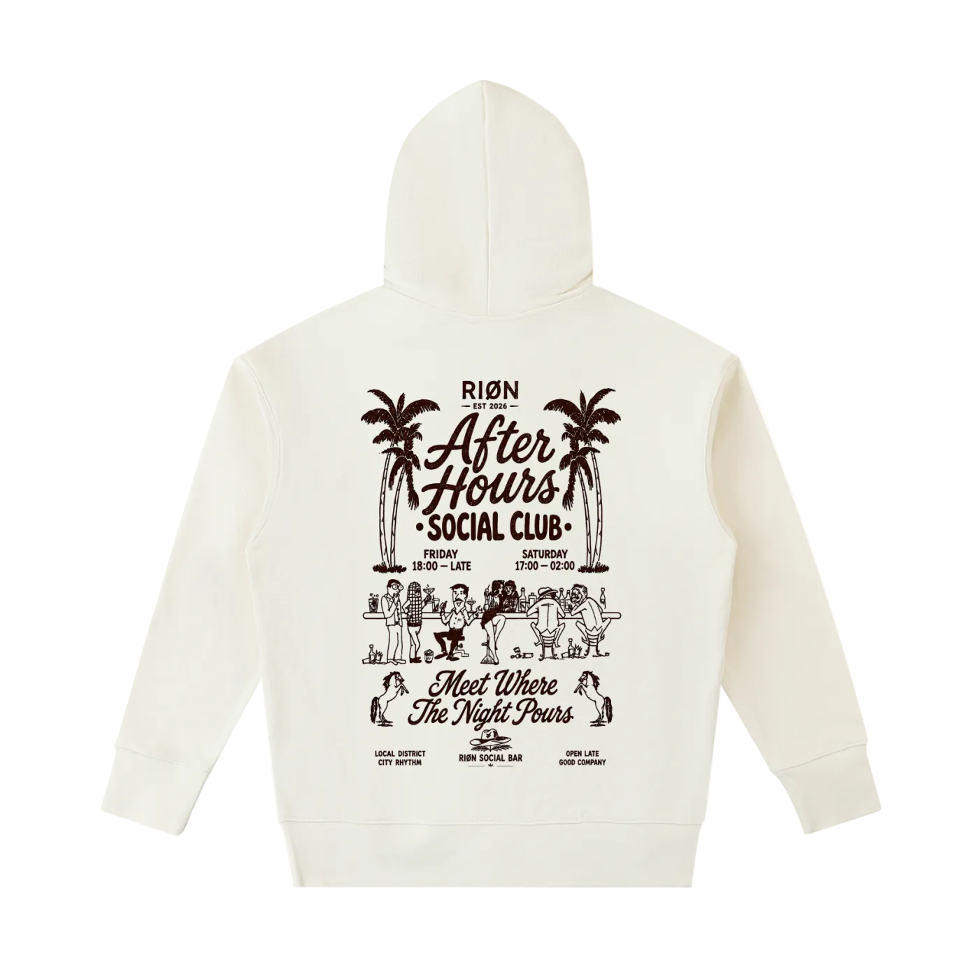 RIØN After Hours — Essential Heavyweight Cotton Hoodie
