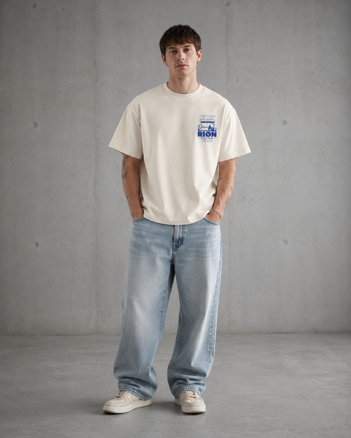 RIØN Night Badge Tee